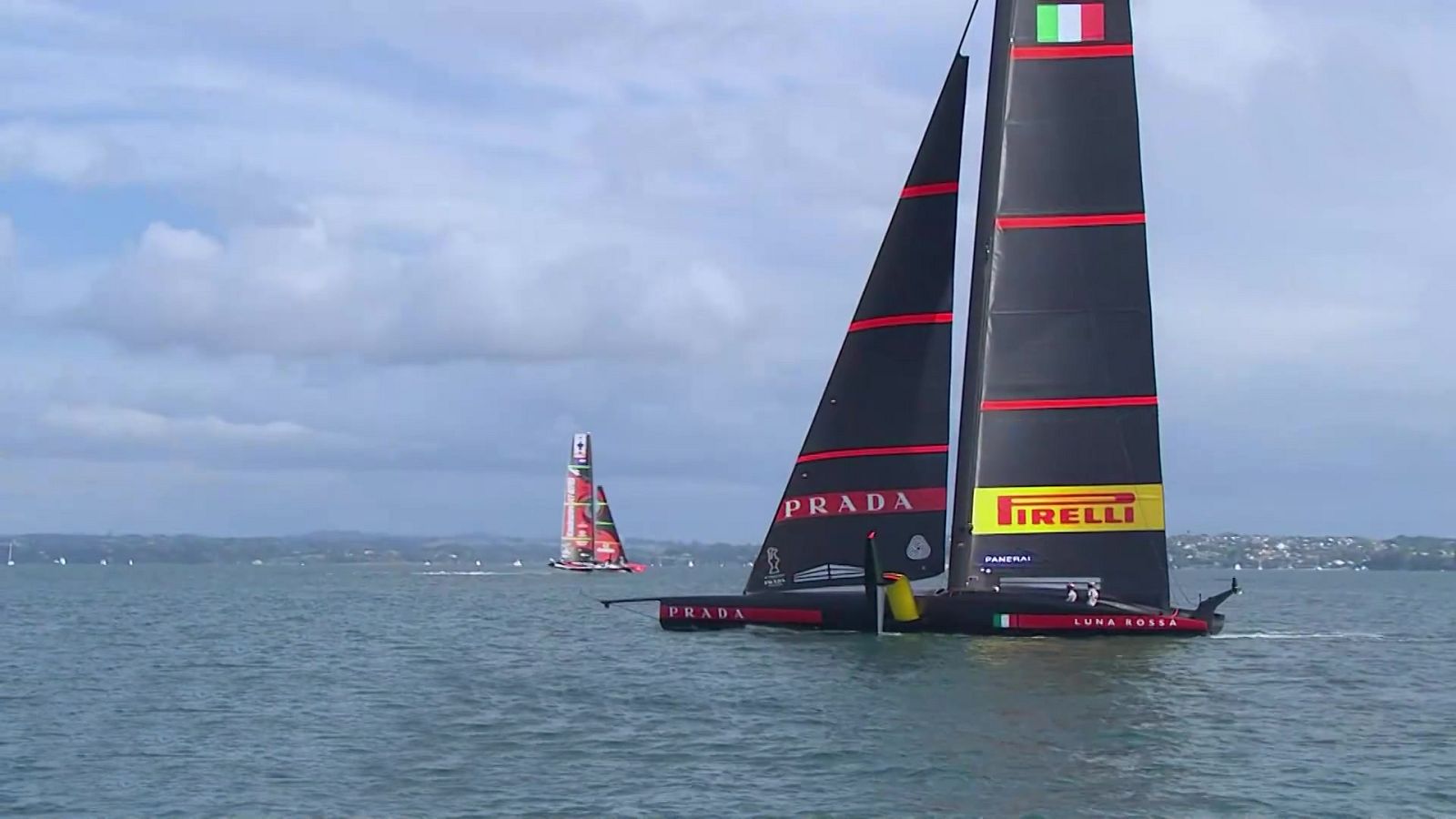 Vela - Copa América 2021: Final 8ª regata (Auckland): Luna Rossa Prada Pirelli - Emirates Team New Zealand - ver ahora