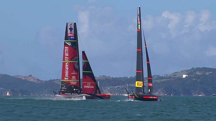 Vela - Copa América 2021: Final 7ª regata: New Zealand - Luna Rossa