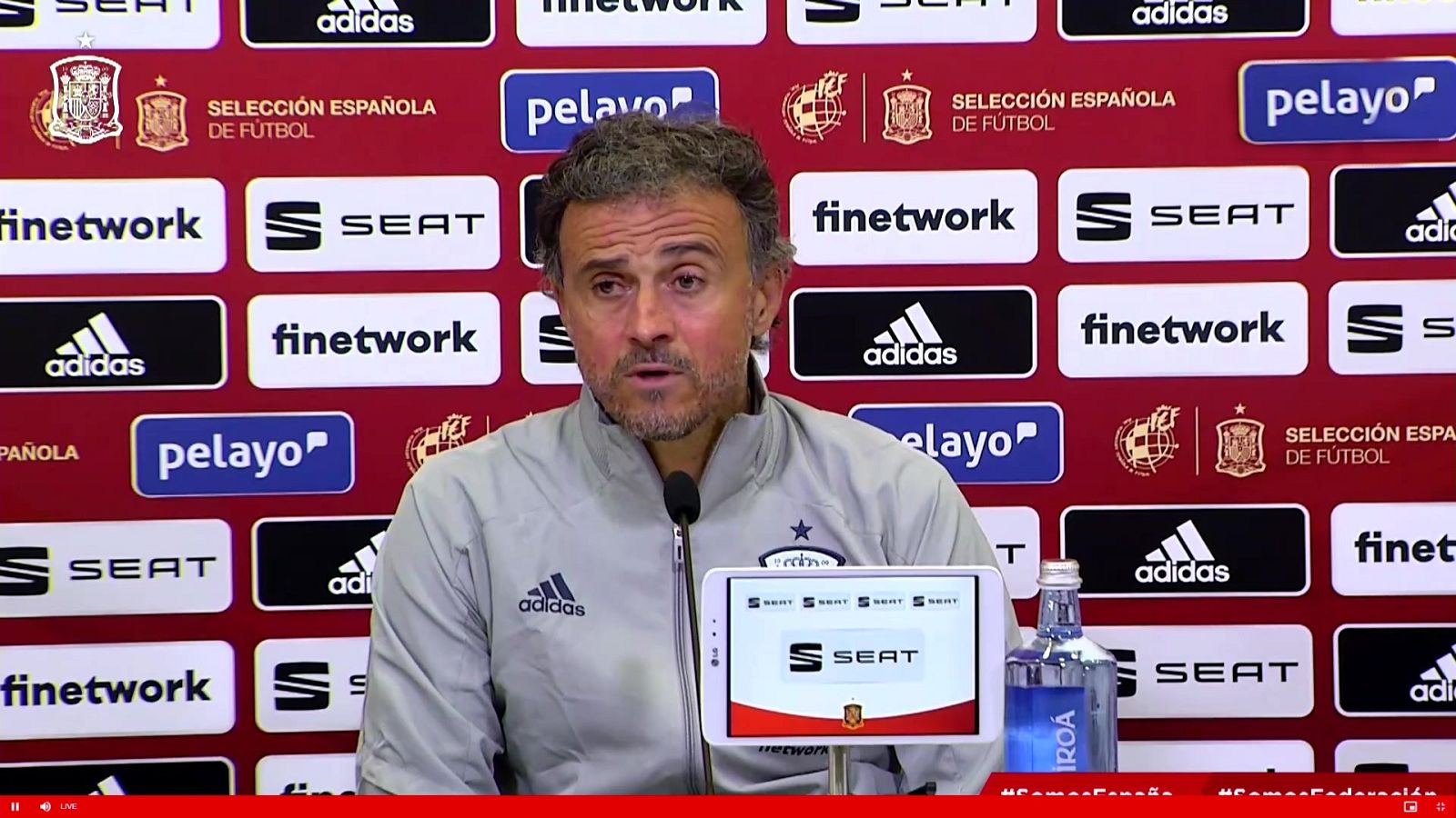 Fútbol - Rueda de prensa: Convocatoria Luis Enrique, seleccionador español Absoluto - ver ahora