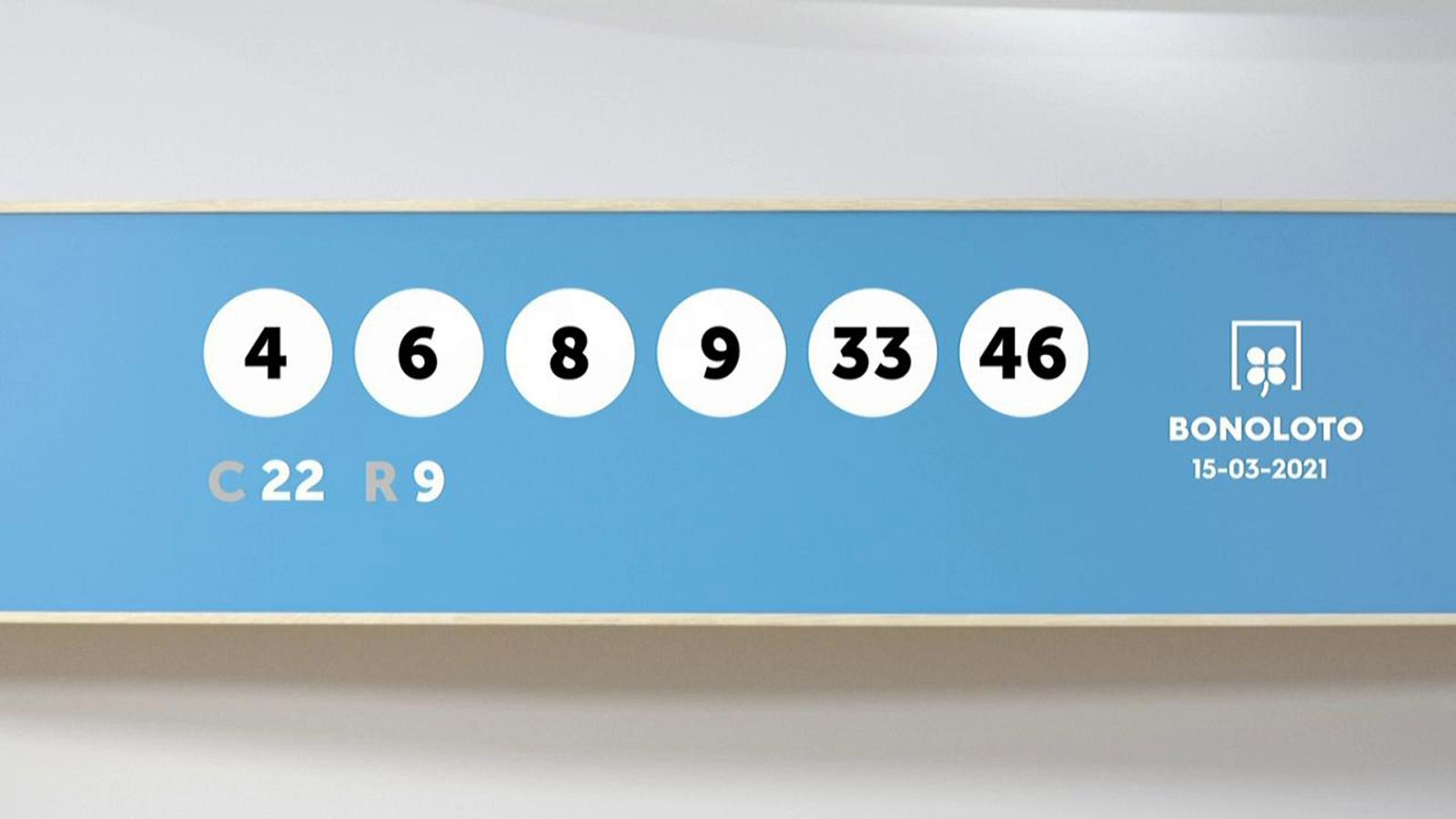 Sorteo de la Lotería Bonoloto del 15/03/2021 - Ver ahora