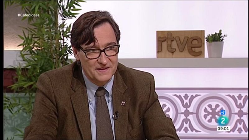 Cafè d'idees - Salvador Illa: "És lleig que Borràs vulgui reformar el reglament per beneficiar-se'n"