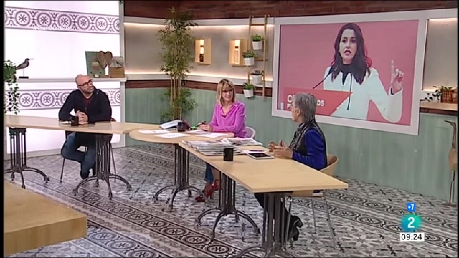 Salvador Illa, Juan Carlos Monedero i Carlos Carrizosa