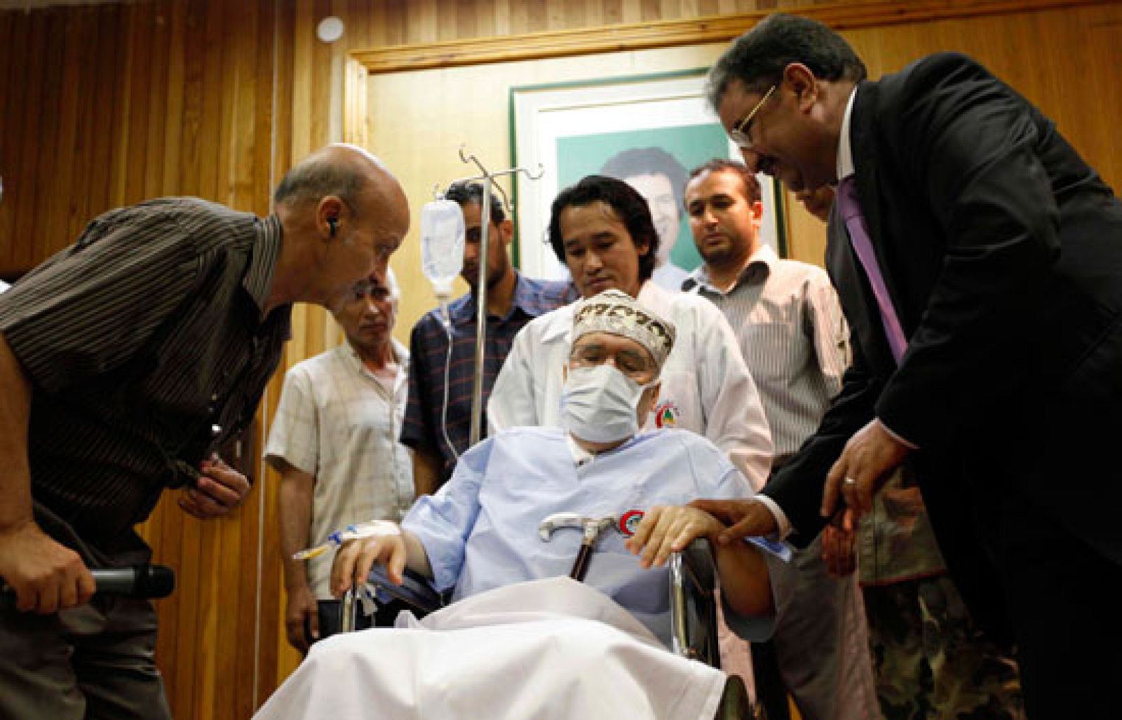 El terrorista de Lockerbie aparece ante una delegación de 150 parlamentarios africanos | Ver