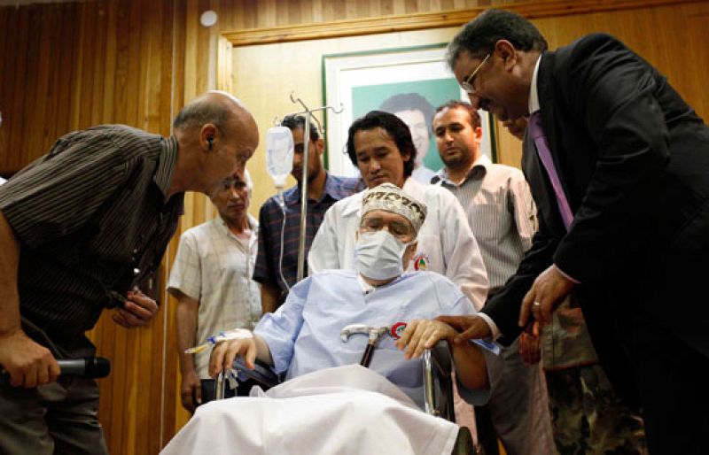 El terrorista de Lockerbie aparece ante una delegación de 150 parlamentarios africanos