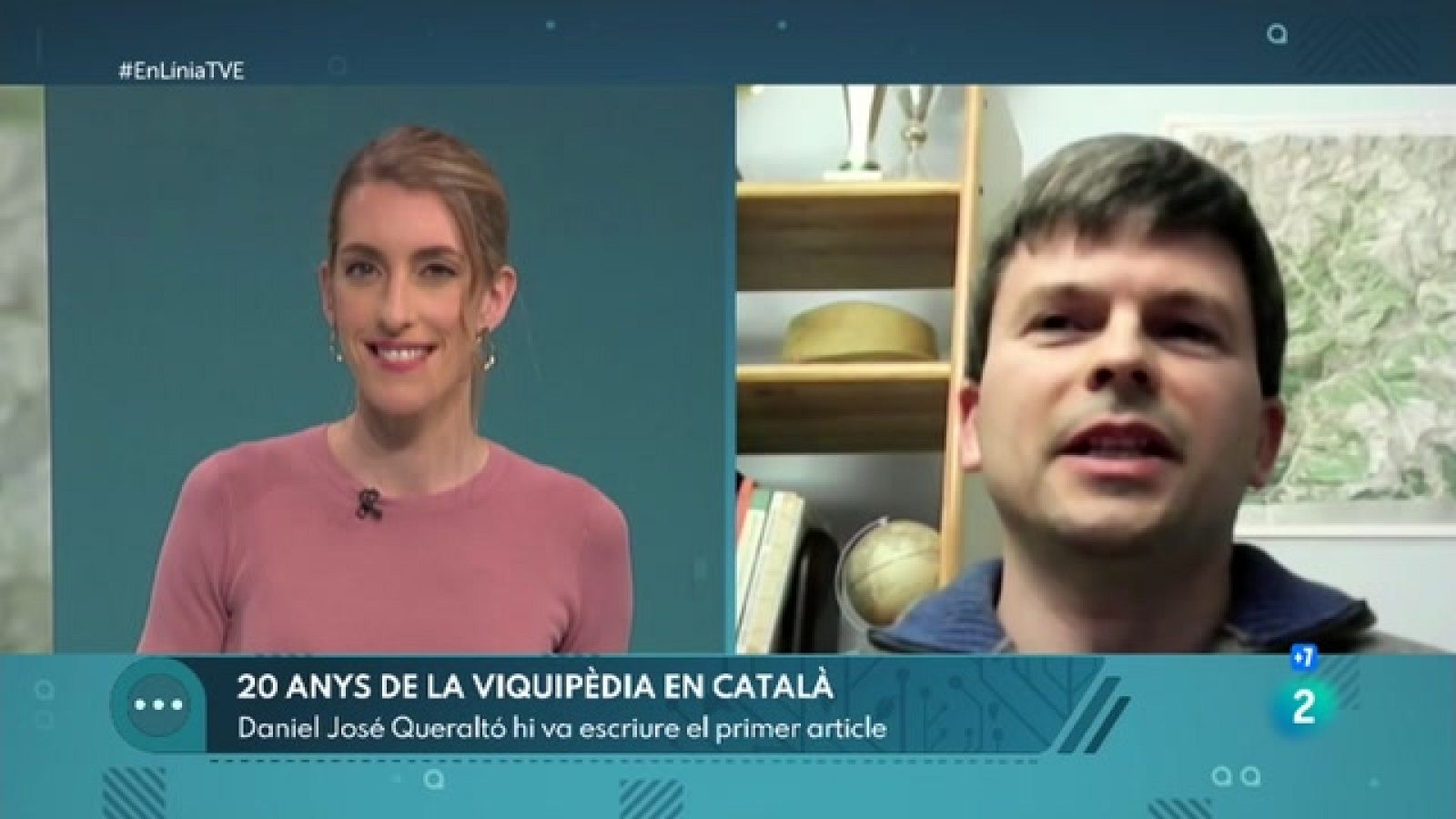 A En Línia celebrem 20 anys de la Viquipèdia