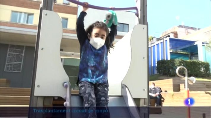 L'Informatiu - Trasplantament pediàtric creuat de ronyó de grup sanguini incompatible