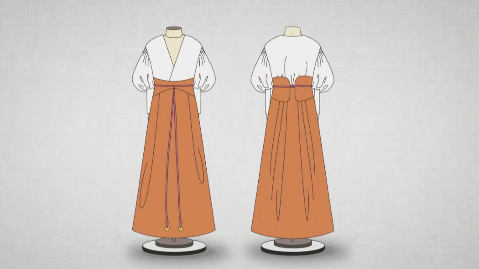 Do it yourself camisa y falda naranja de Marcos Luengo - Maestros de la costura | Ver