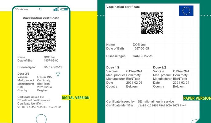 Telediario 1 - Así es el pasaporte COVID de la UE para viajar en verano