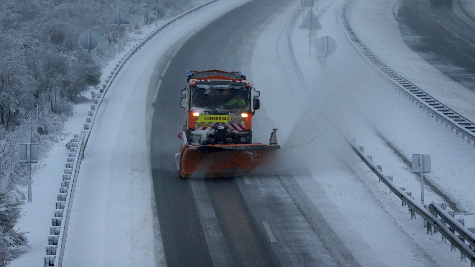 Frío invernal, aire frío del norte y nevadas afectarán a la a Península y Baleares