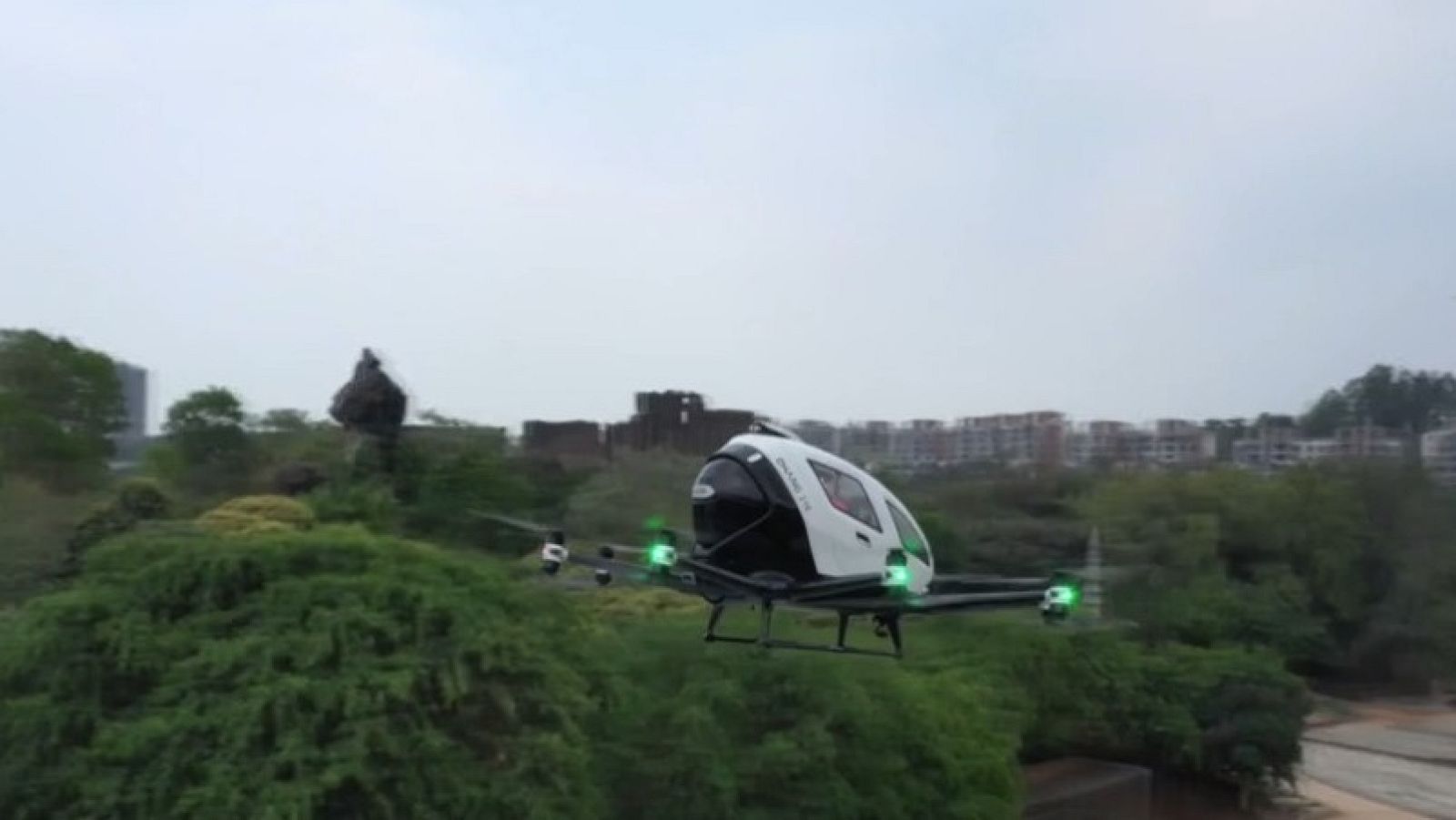 Los taxis voladores en China pueden ser pronto una realidad