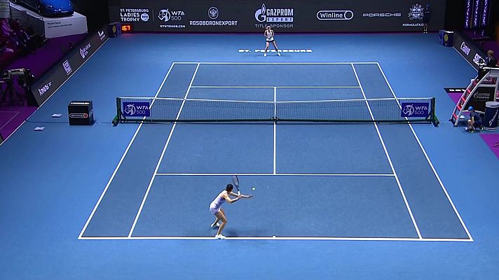 Tenis - WTA  San Petersburgo 1/4 Final E. Alexandrova - M. Gasparyan