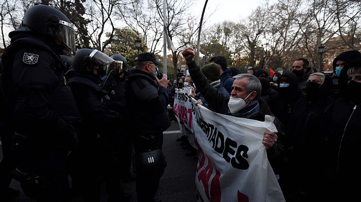 Informativo 24h - Protestas por Hasel en Madrid y Cataluña cuando se cumple un mes del encarcelamiento del rapero