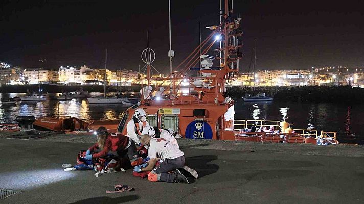 Telediario 1 - Muere Nabody, la niña de dos años que rescataron en estado crítico en una patera en Canarias