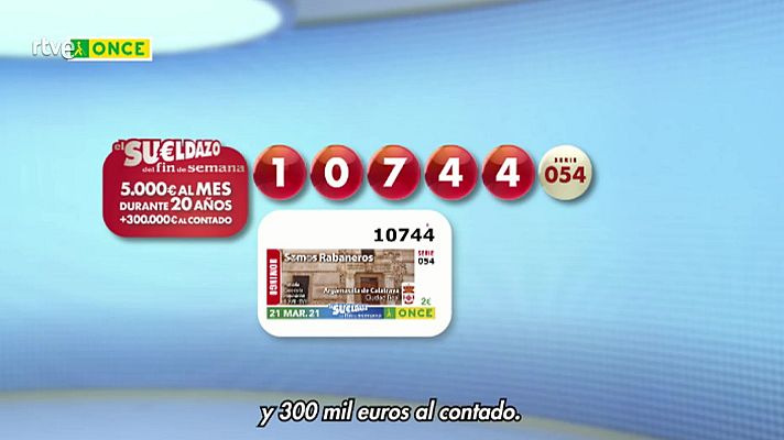 Sorteos ONCE - Sorteo ONCE - 21/03/21