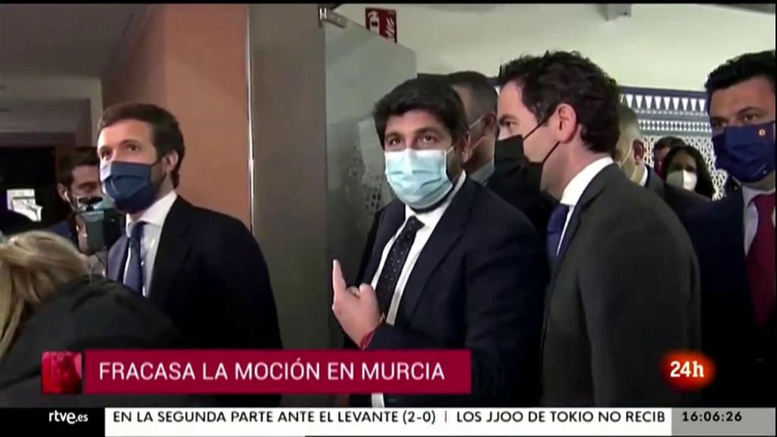 Parlamento - Otros parlamentos - Fracasa la moción de censura en Murcia - 20/03/2021