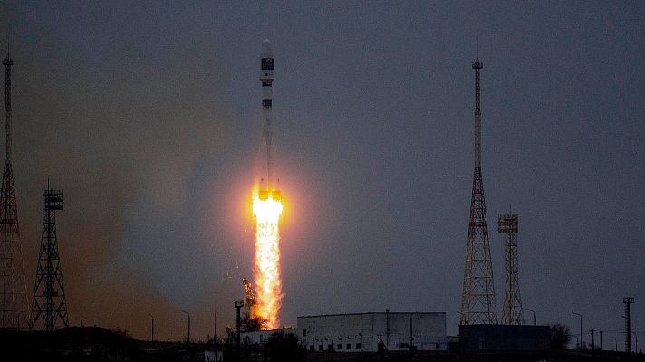 Informativo 24h - Rusia lanza el primer nanosatélite catalán desde el cosmódromo de Baikonur, Kazajistán