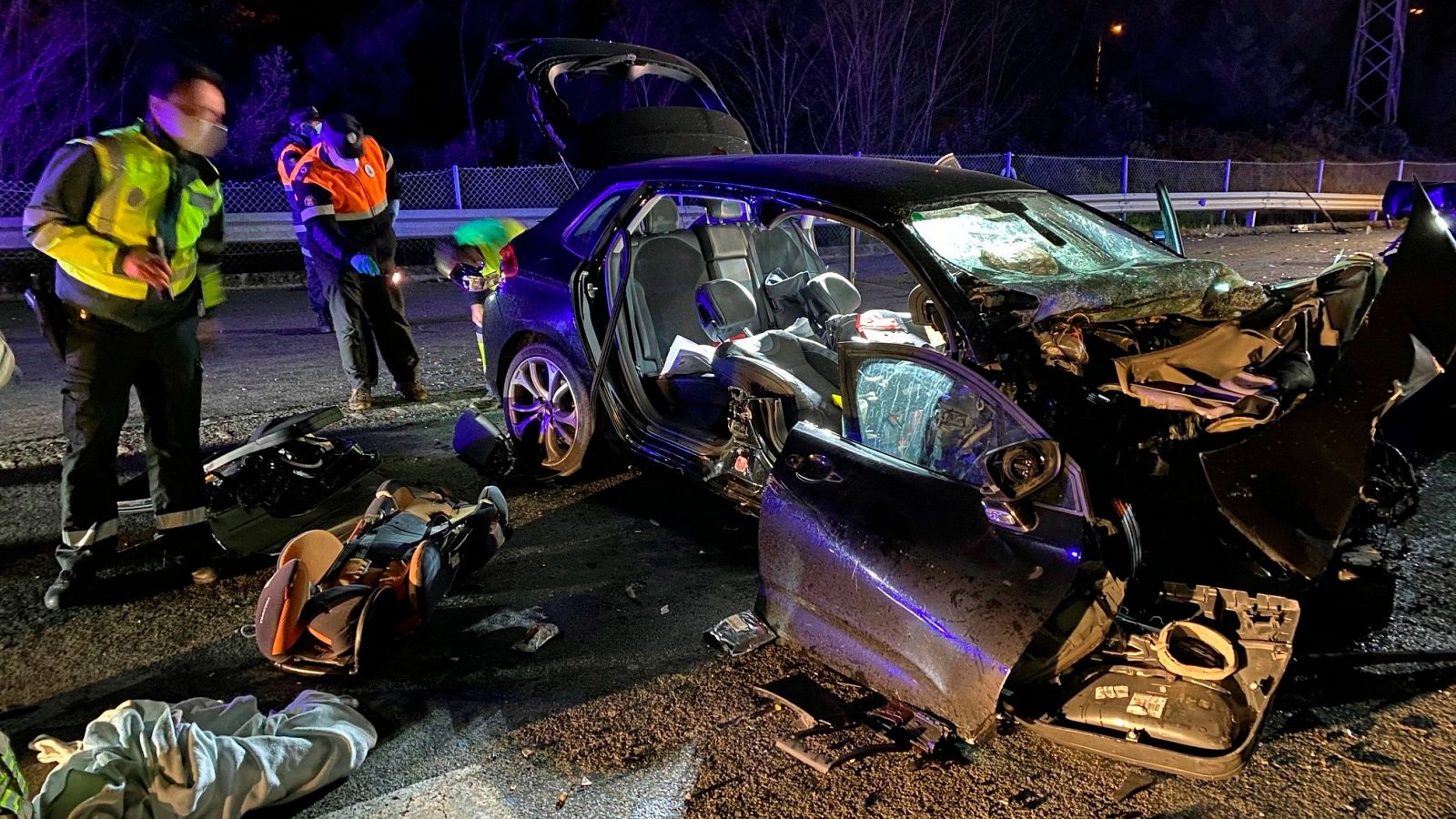 Fallecieron 12 personas en 11 accidentes de tráfico este fin de semana en España