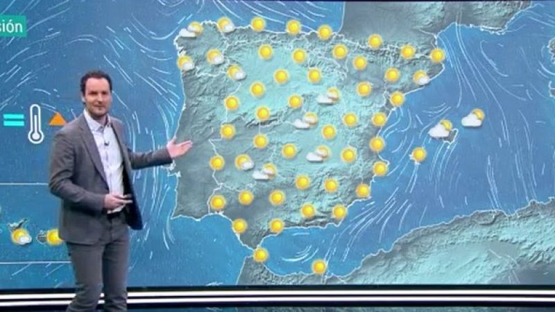La Aemet prevé un ascenso térmico, más acusado en Canarias y en el interior peninsular