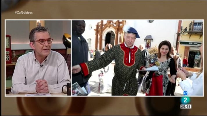 Cafè d'idees - 'Esperant la núvia', Carmelo Romero i teatre internacional