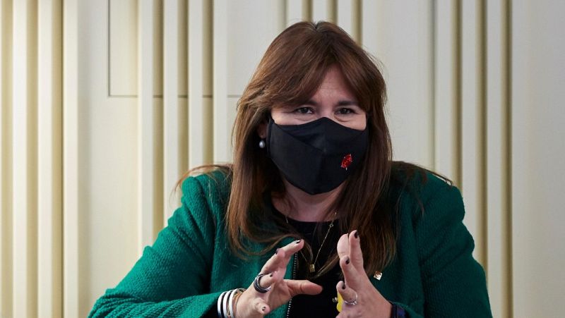 Borràs confirma la convocatòria del ple d'investidura per divendres