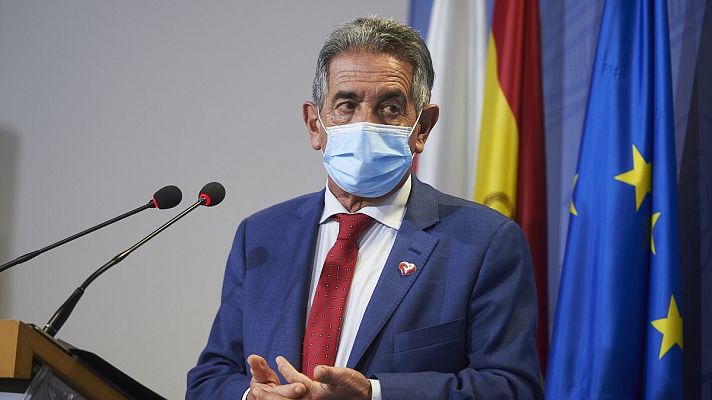 Telediario 1 - Revilla cree que Madrid será una "bomba" de contagios en 15 días y Ayuso le responde que "parece que ahora es virólogo"