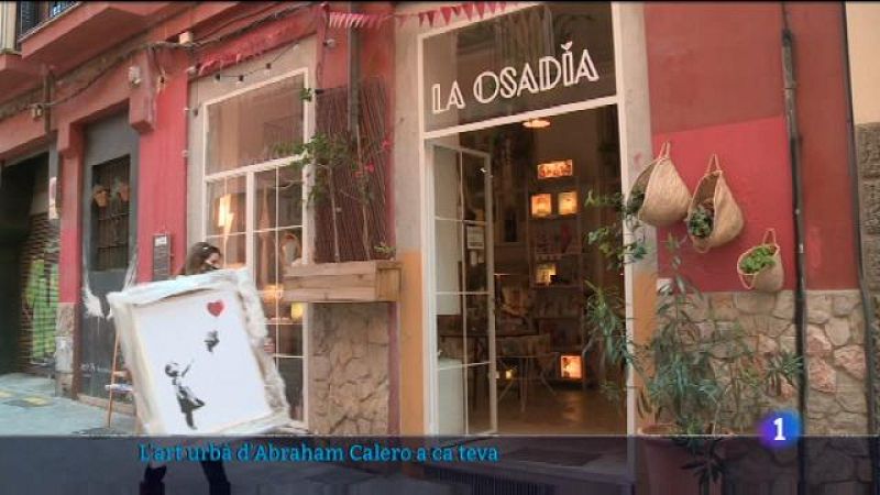 L'art urbà d'Abraham Calero, a casa