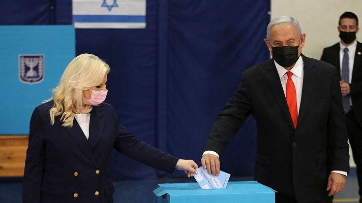 Telediario 1 - Israel celebra sus cuartas elecciones legislativas en menos de dos años
