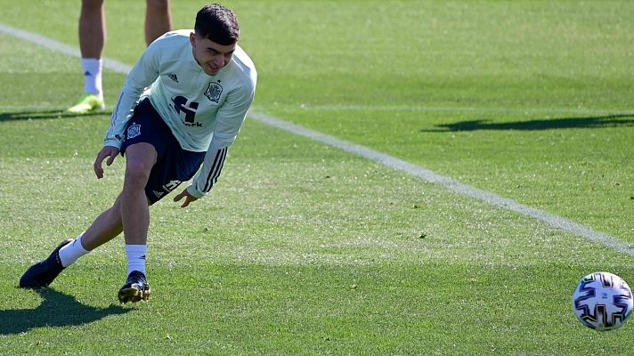 Fútbol - Luis Enrique: "Iniesta y Pedri son jugadores diferentes; Pedri tiene que ser Pedri"