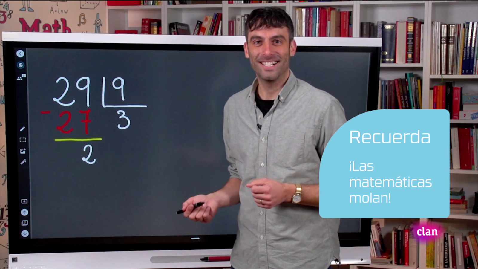 Aprendemos en Clan - MATEMÁTICAS - Fundamentos de la división - RTVE.es - Aprendemos en Clan | Ver