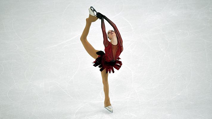 Patinaje sobre hielo - Campeonato del Mundo. Programa corto femenino