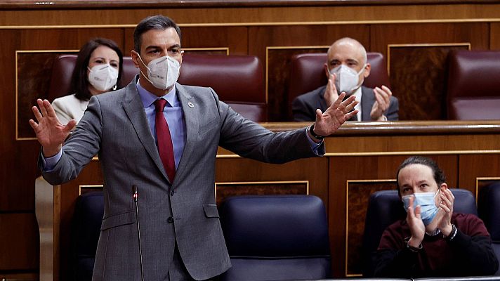 Telediario 1 - Las mociones de censura fallidas y las ayudas a Plus Ultra centran la sesión de control al Gobierno