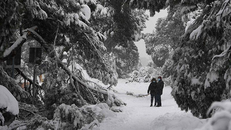 El Museo de Historia de Madrid elige a las fotografías finalistas del concurso sobre Filomena
