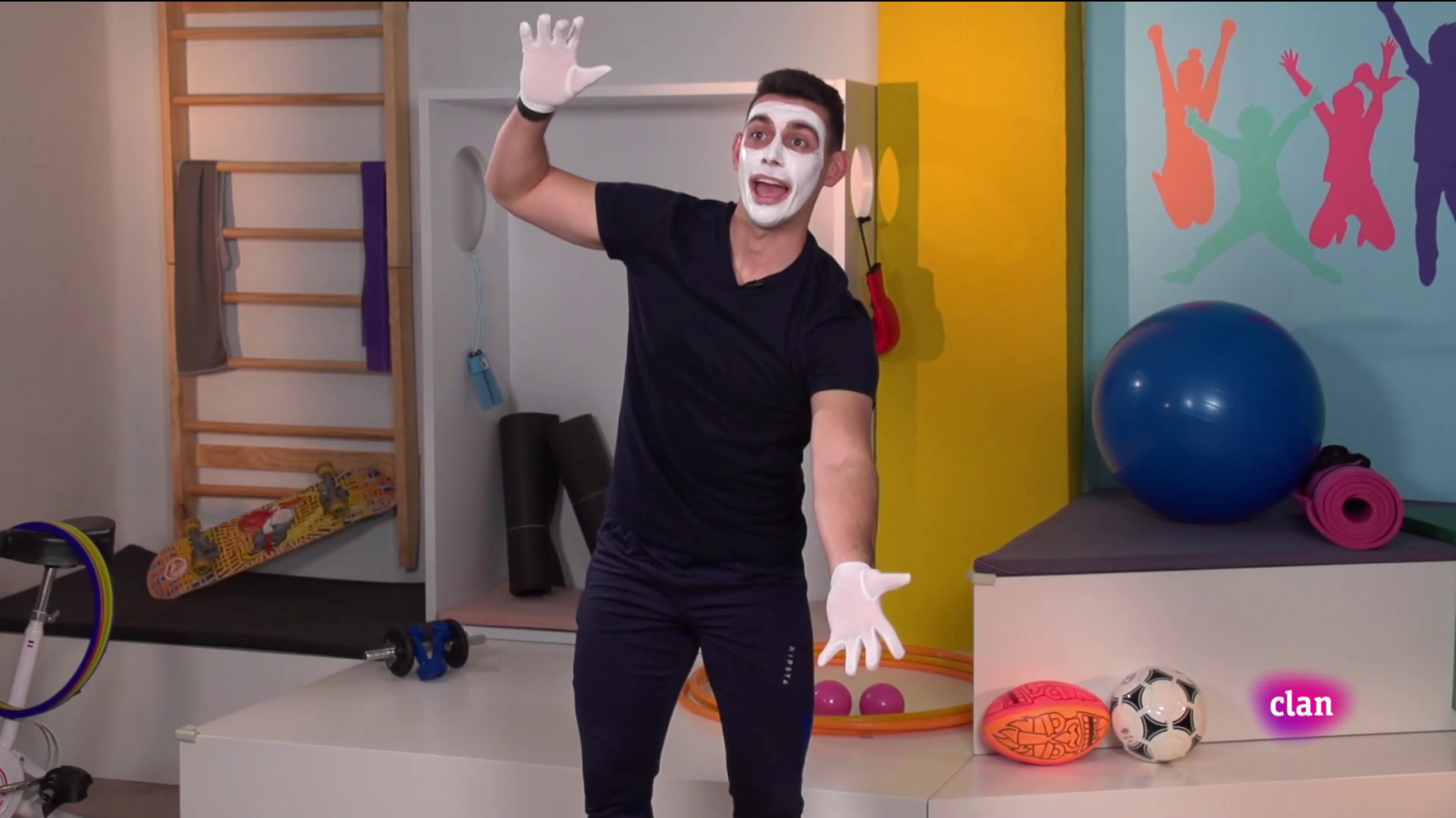 Aprendemos en Clan -EDUCACIÓN FÍSICA - La expresión corporal a escena - RTVE.es - Aprendemos en Clan | Ver