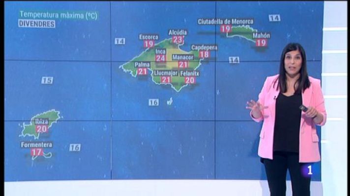 Informatiu Balear - El temps a les Illes Balears - 25/03/21