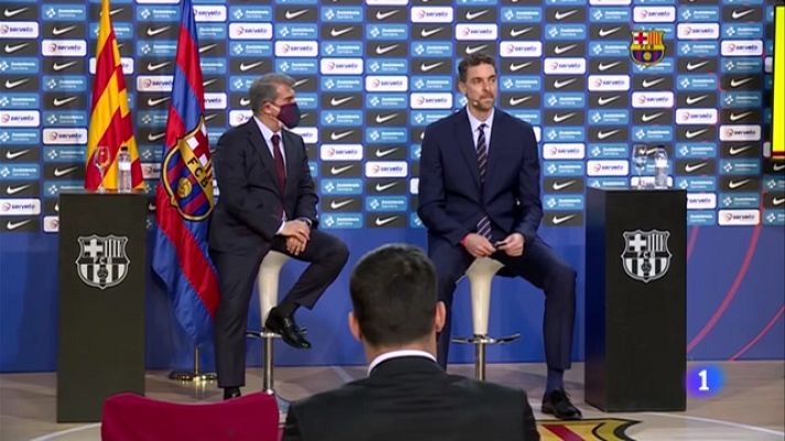 L'Informatiu - Pau Gasol: "Vull ajudar a guanyar l'Eurolliga"