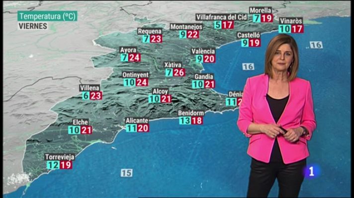 L'informatiu - Comunitat Valenciana - El Tiempo en la Comunitat Valenciana - 25/03/21