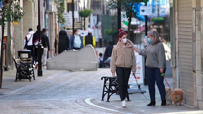 Telediario 1 - Gibraltar permitirá pasear sin mascarilla a partir del domingo