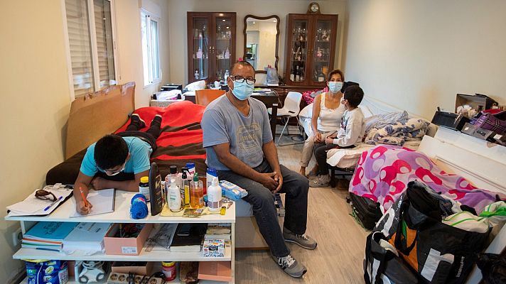 Telediario 1 - La solvencia de las familias se ve afectada por la pandemia del coronavirus