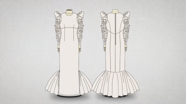 Maestros de la costura - Aprende a confeccionar el vestido de novia de María Escoté