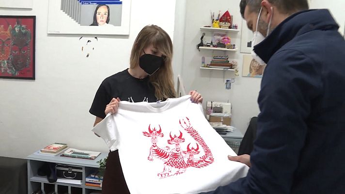 Comando Actualidad - Alberto, el mendigo de Arganzuela que ahora vende camisetas