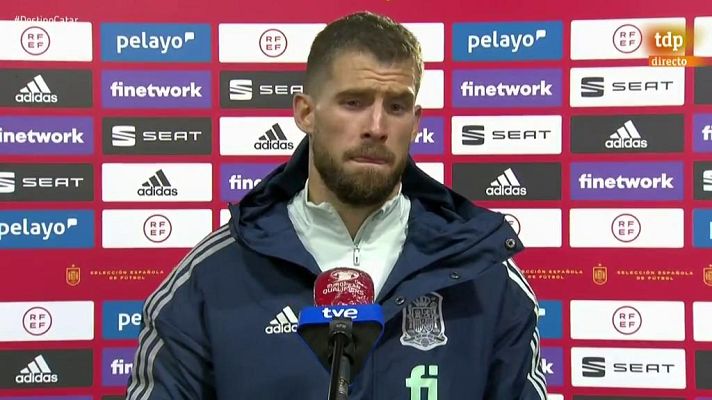 Fútbol - España 1-1 Grecia | Iñigo Martínez, "nada contento" con el penalti