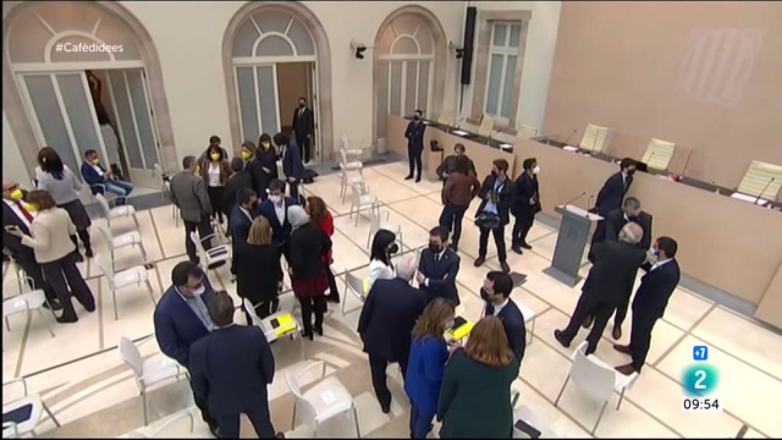 Cafè d'idees - David Fernàndez, debat d'investidura i els Oscars