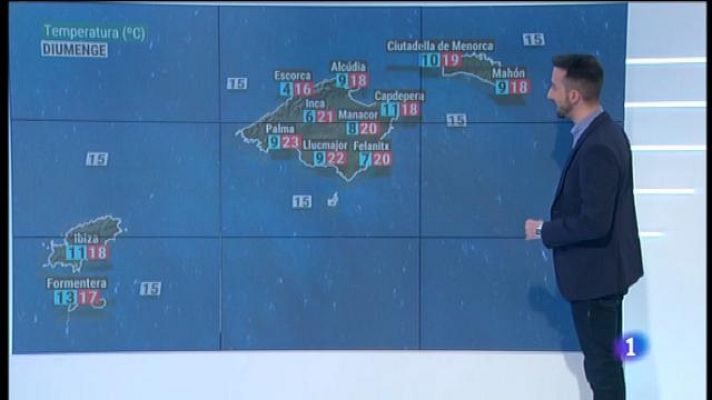 Informatiu Balear - El temps a les Illes Balears - 26/03/21