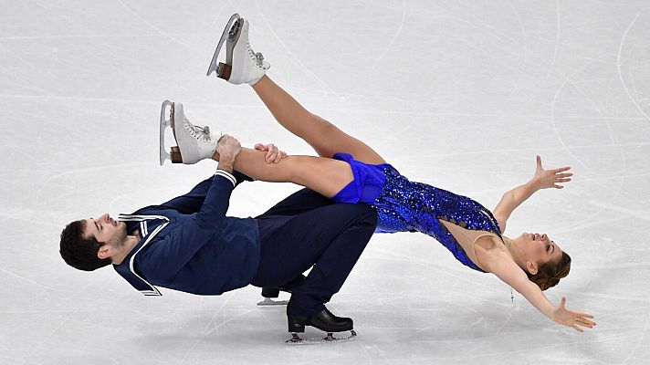 Patinaje sobre hielo - Campeonato del Mundo. Programa libre danza