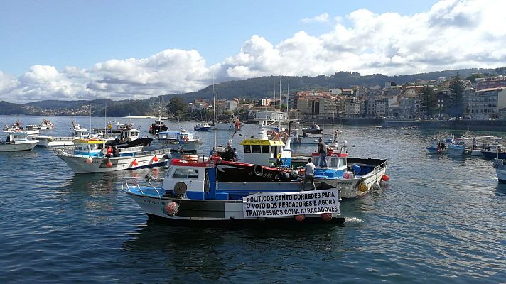 Telexornal - Galicia - A pesca artesanal, contra o novo regulamento europeo de control