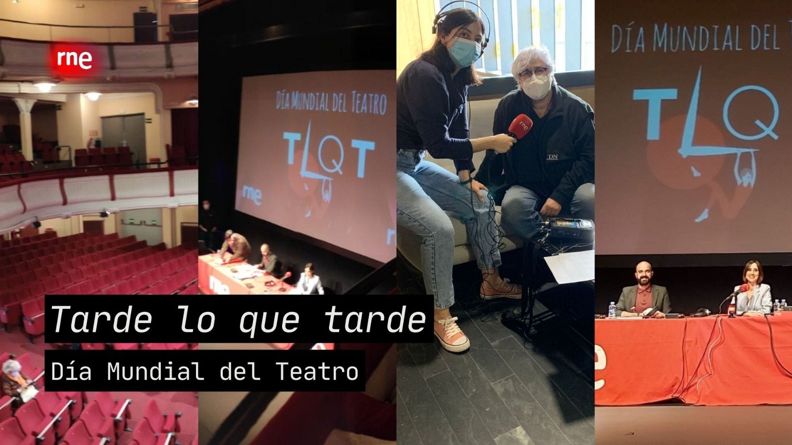 Resumen 'Tarde lo que tarde' desde el Teatro Reina Victoria por el Día Mundial del Teatro - Ver ahora