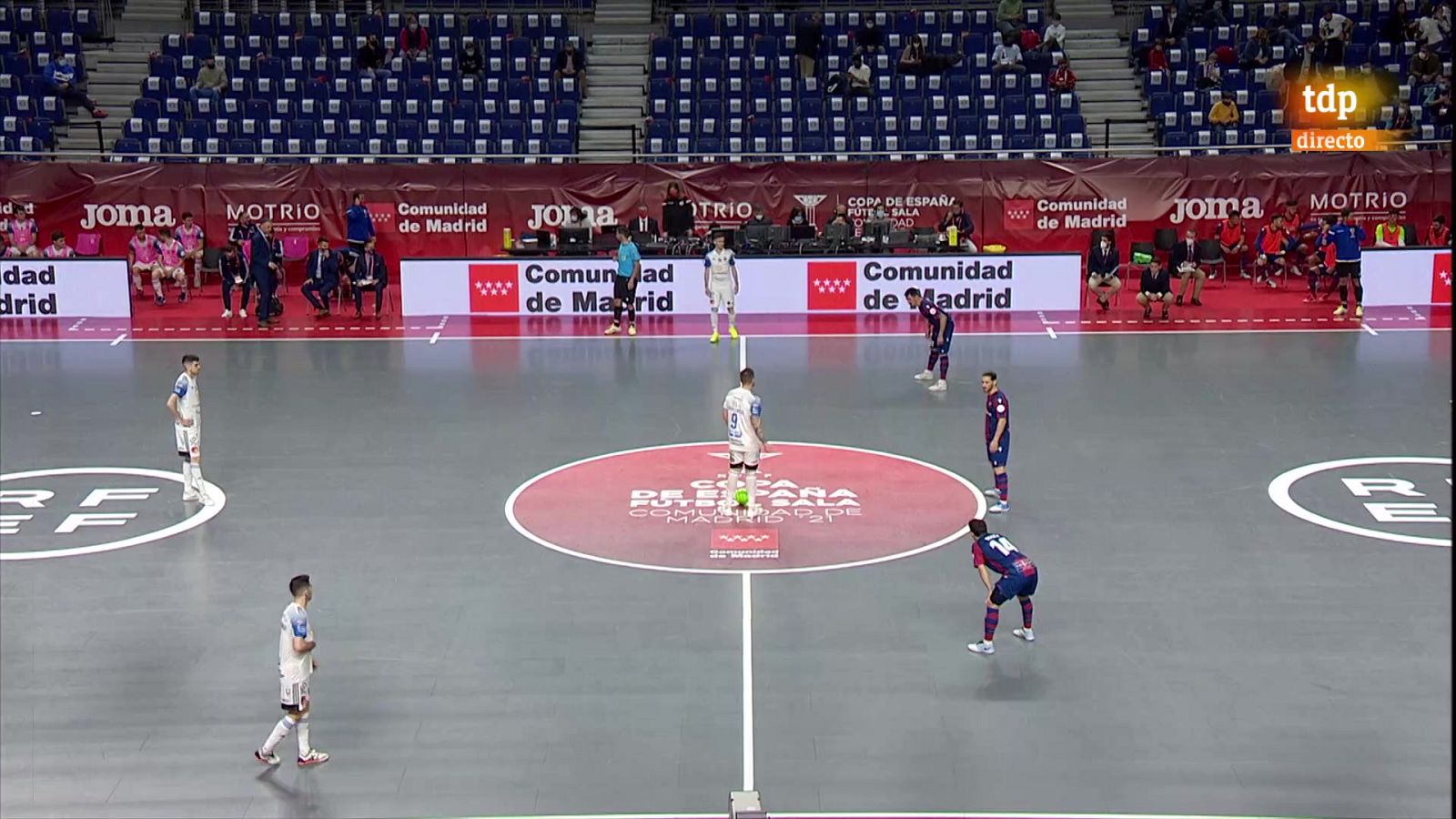 Fútbol sala - Copa de España. 1/4 Final: Levante UD FS - Fútbol Emotion Zaragoza - ver ahora