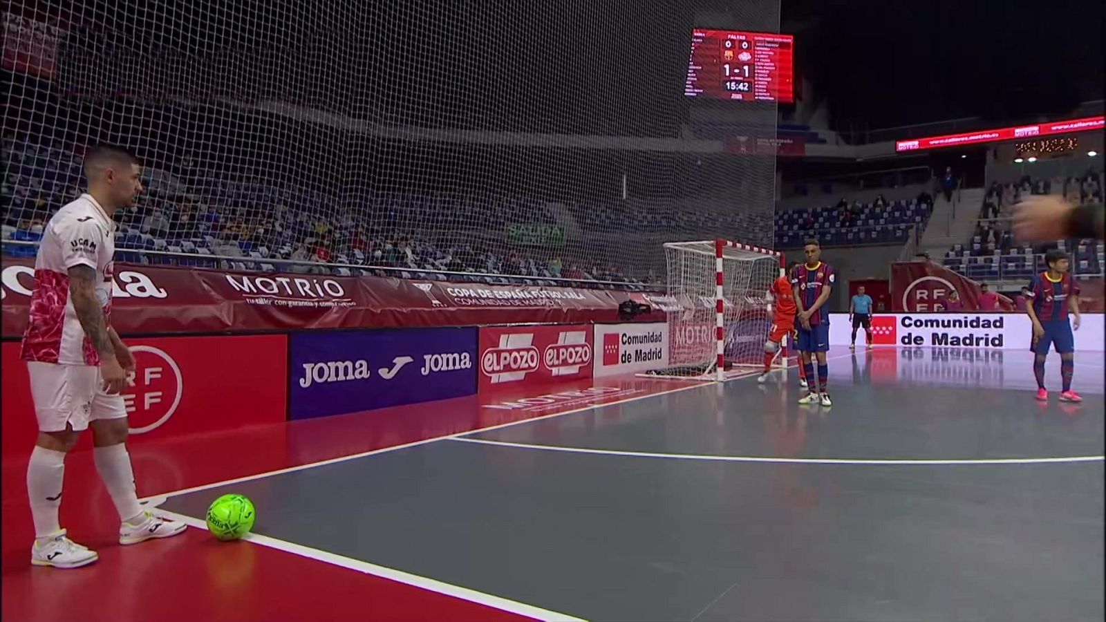 Fútbol sala - Copa de España. 1/4 Final: Barça - El Pozo Murcia - ver ahora