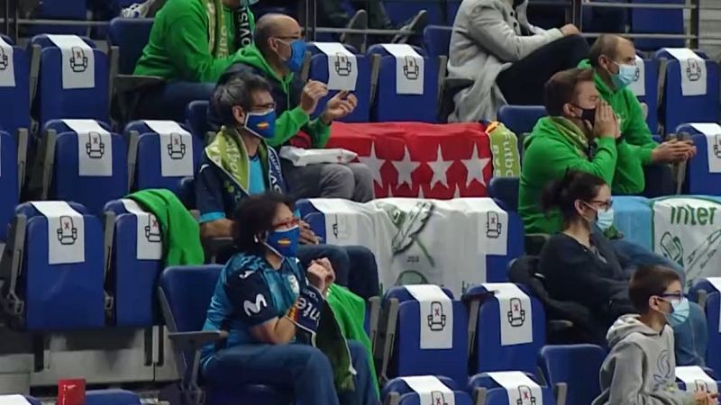 El público vuelve a las gradas en la Copa de España de fútbol sala