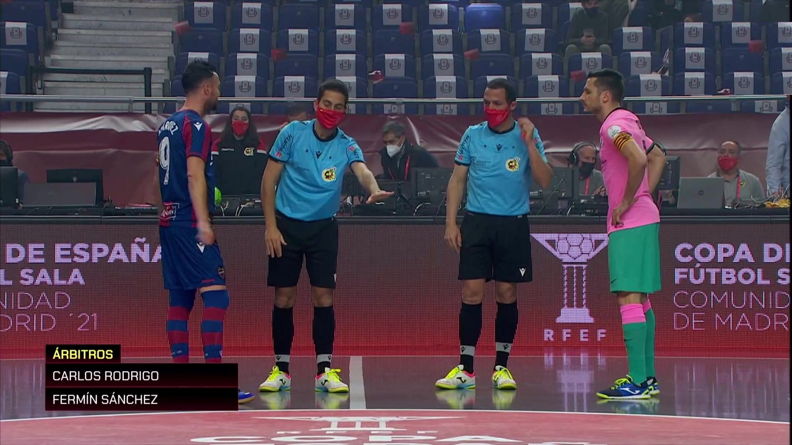 Fútbol sala - Copa de España. 2ª Semifinal: Levante UD FD - Barça - ver ahora